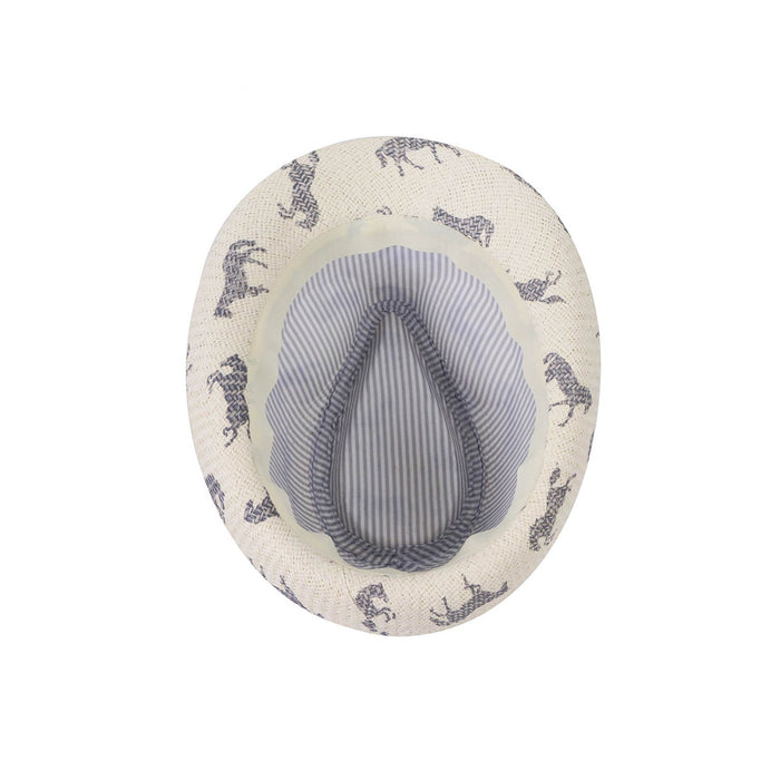 FlapJack Kids® Kids UPF50+ Fedora Hat Medium & Large Sizes