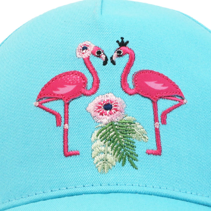 FlapJack Kids UPF50+ Ball Cap - Monster Orange - Large