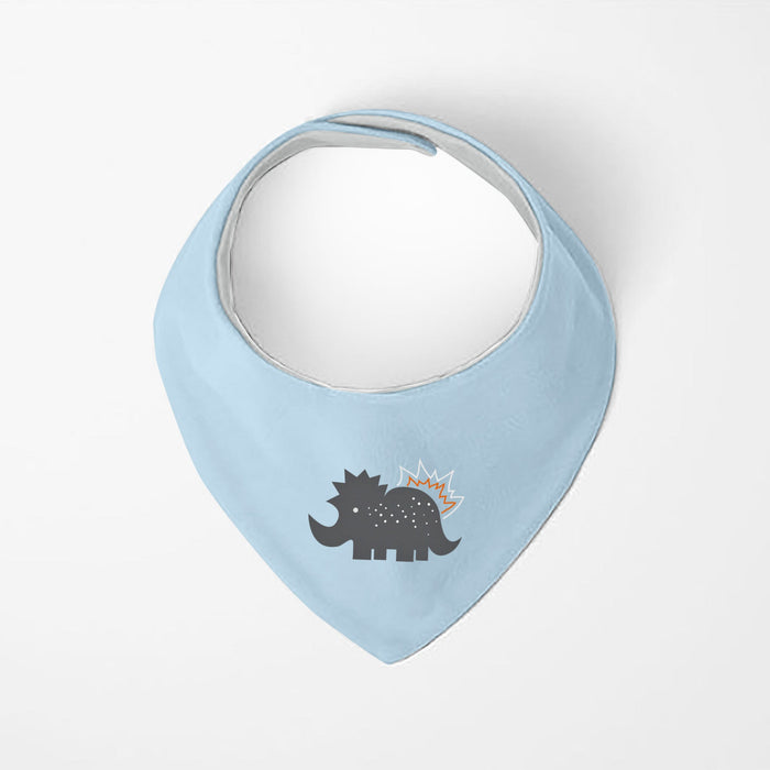 Bavoir bandana Kushies® Dino | Lot de 2