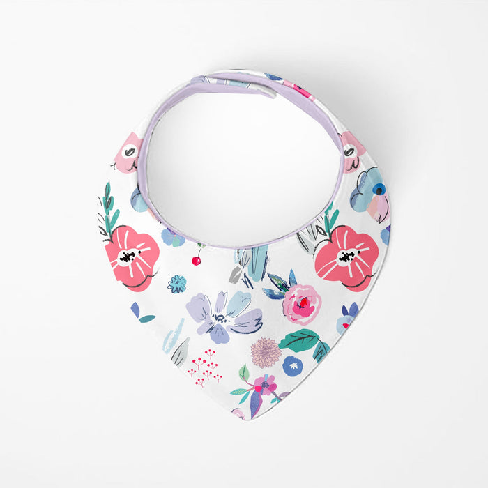 Kushies® Bandana Bib Flower | 2 Pack