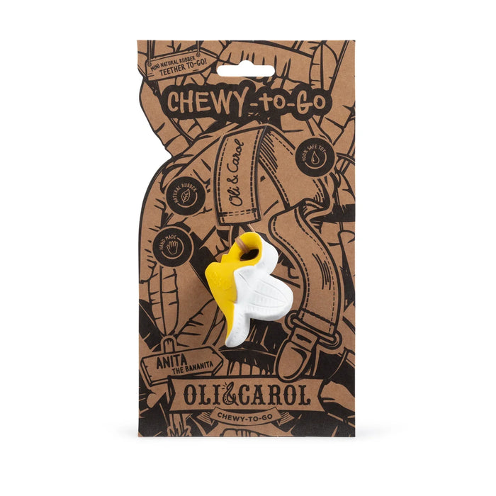 Oli & Carol Anita The Bananita Baby Teething Toy