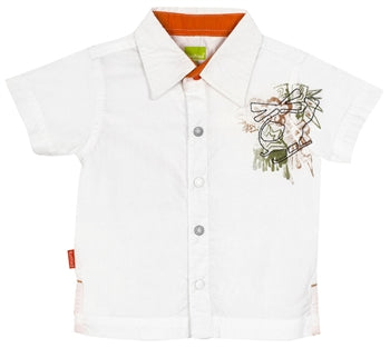 Kushies Explore Baby | Short Sleeve Shirt Size (3m to 24m)