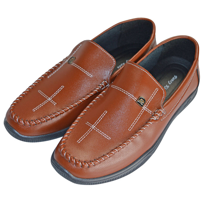 Formal Wear Teen & Young Adult Dress Loafers – Black , Cognac & Navy | Classic Slip-On Style EU - Sizes 39 to 44