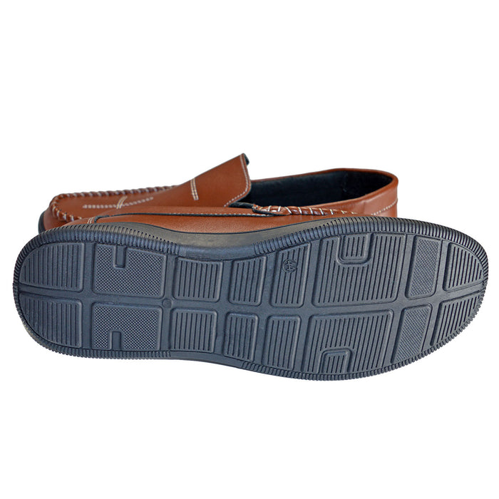 Formal Wear Teen & Young Adult Dress Loafers – Black , Cognac & Navy | Classic Slip-On Style EU - Sizes 39 to 44