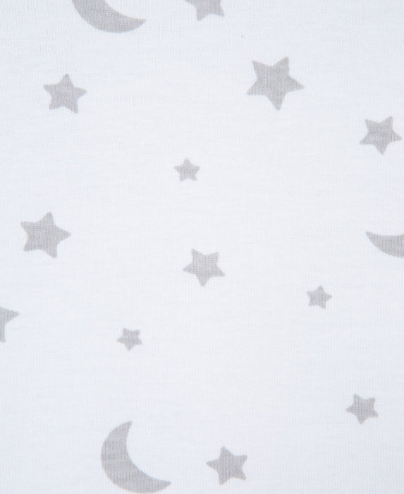Little Me 3 Pack Diaper Vests - Moon & Stars