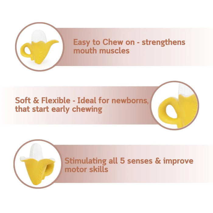 Oli & Carol Anita The Bananita Baby Teething Toy