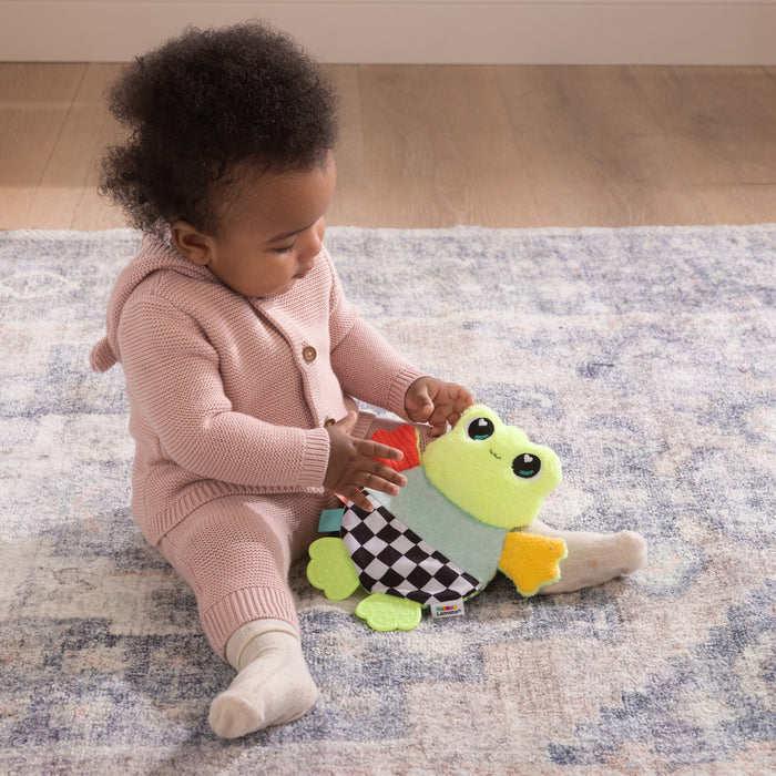 Lamaze Crinklies Finlee the Frog Sensory Baby Toy — Goldtex