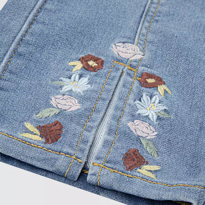 Levi's® Dobby Wide Leg Jeans Little Girls Size | 8 to 14