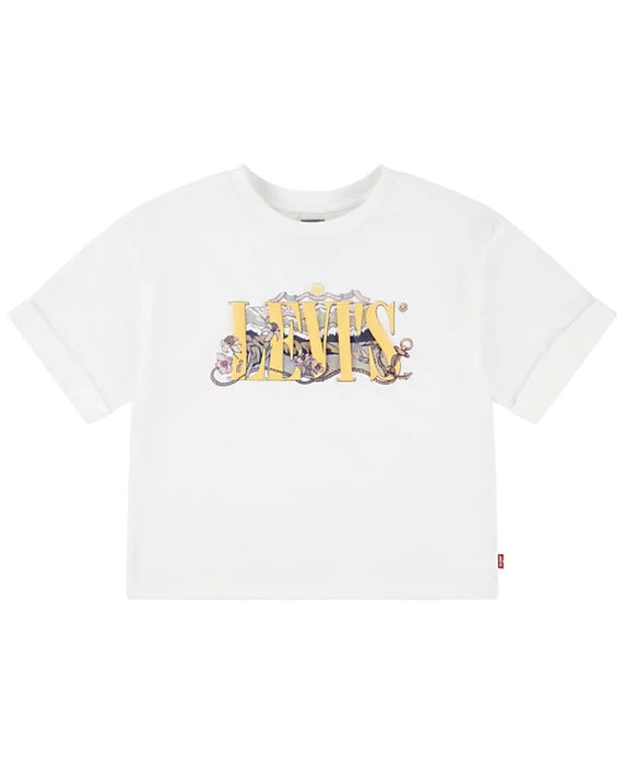 Levis® Girls' Short-Sleeve Classic Boxy T-Shirt Size | S to XL