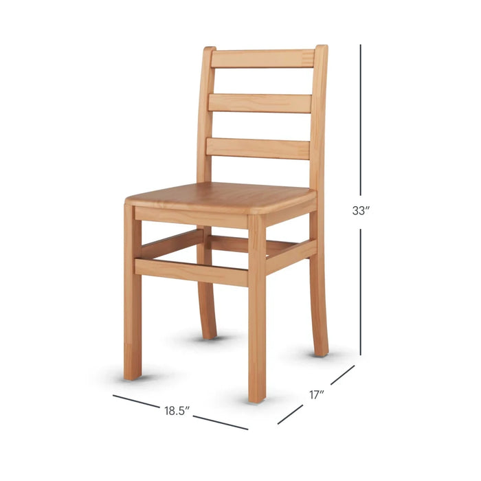 Chaises de salle de classe Little Scholars de Foundations, hauteur d'assise de 18 po - emballage individuel