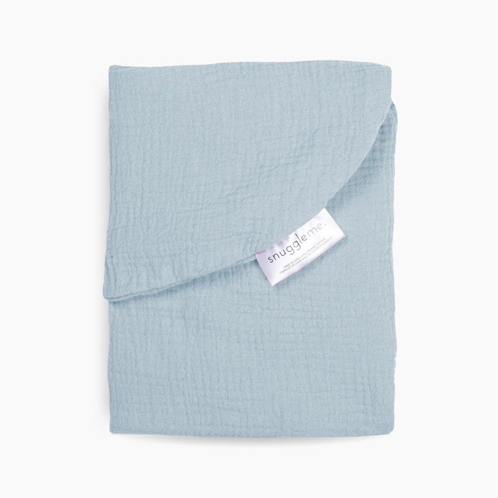 Snuggle me LoungerCurveCover organic cotton muslin