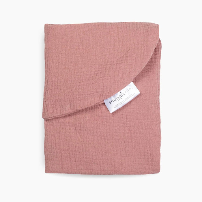 Snuggle me LoungerCurveCover organic cotton muslin