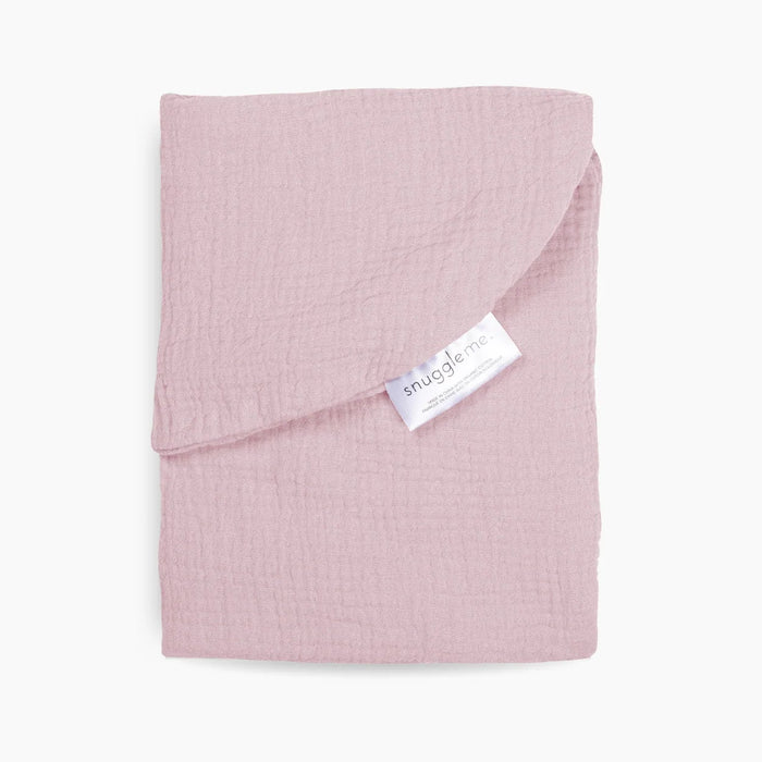 Snuggle me LoungerCurveCover organic cotton muslin