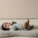 Snuggle me LoungerCurveCover organic cotton muslin