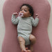 Snuggle me LoungerCurveCover organic cotton muslin