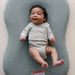 Snuggle me LoungerCurveCover organic cotton muslin