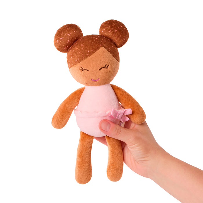 LullaBaby - Mini poupée de bain en peluche pour bébé, modèles assortis