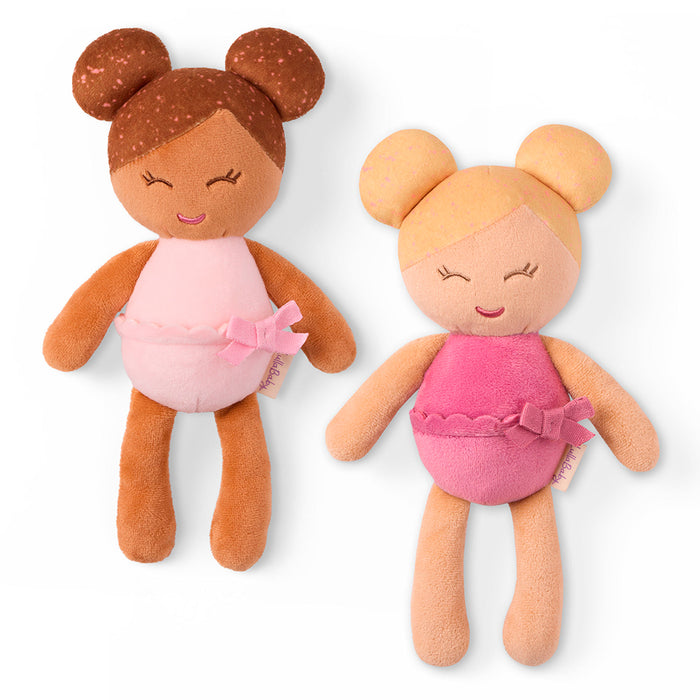 LullaBaby - Mini poupée de bain en peluche pour bébé, modèles assortis