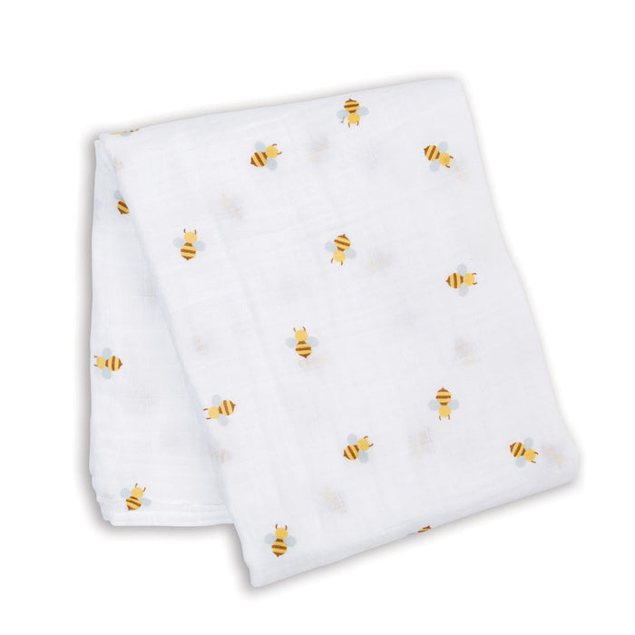 Lulujo® Cotton Muslin Swaddle Blanket - 40x40