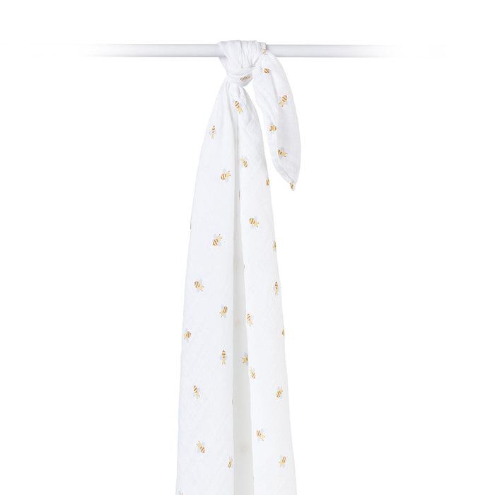Lulujo® Cotton Muslin Swaddle Blanket - 40x40