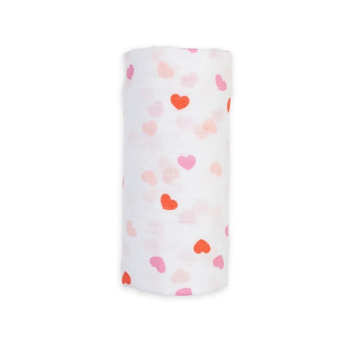 Lulujo® Cotton Muslin Swaddle Blanket - 47x47