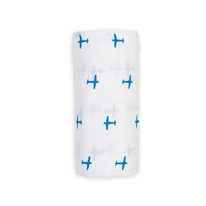 Lulujo® Cotton Muslin Swaddle Blanket - 47x47