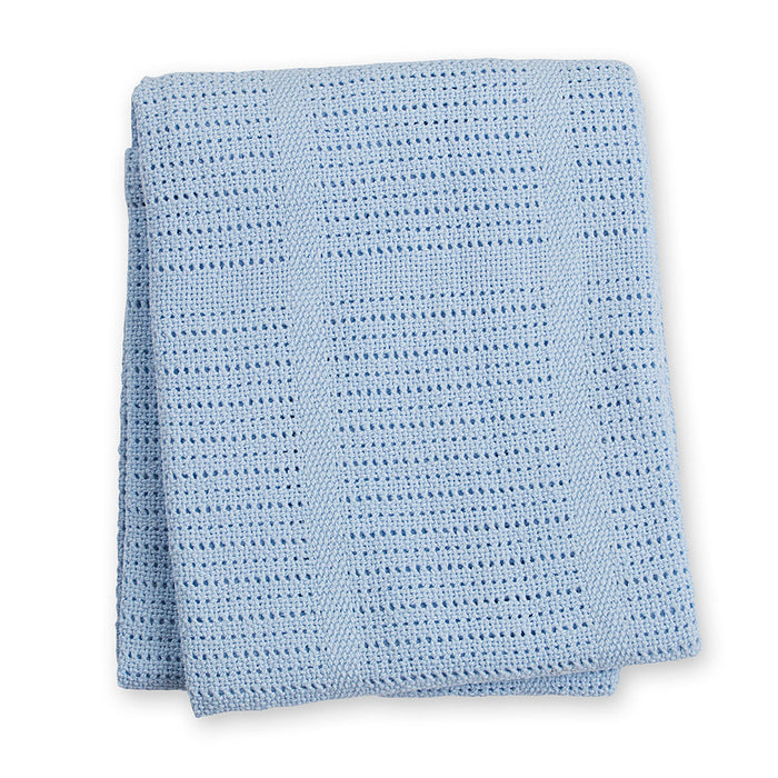 Lulujo  Cellular Blanket - Grey
