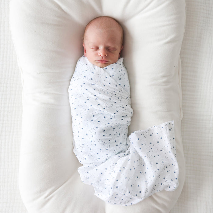 Lulujo® Cotton Muslin Swaddle Blanket - 40x40