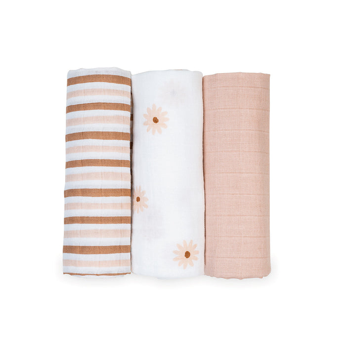 Lulujo Receiving Blankets 3-PK