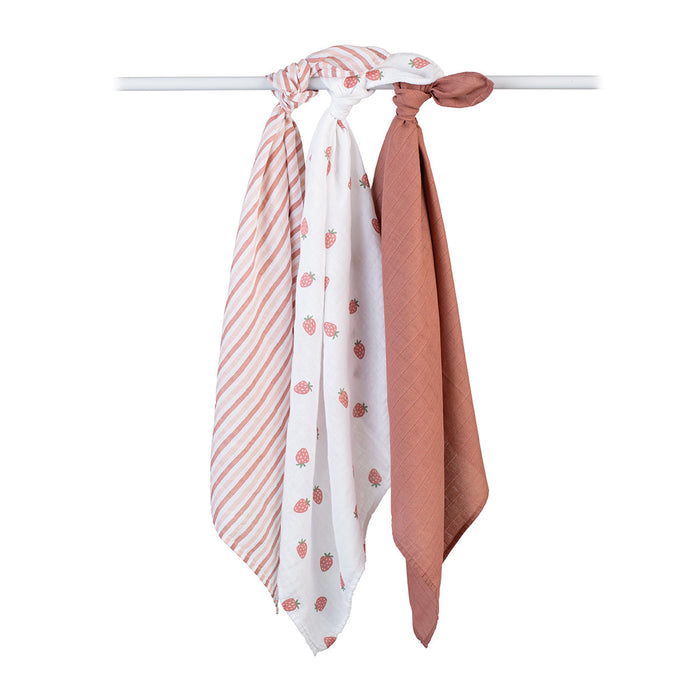 Lulujo Receiving Blankets 3-PK