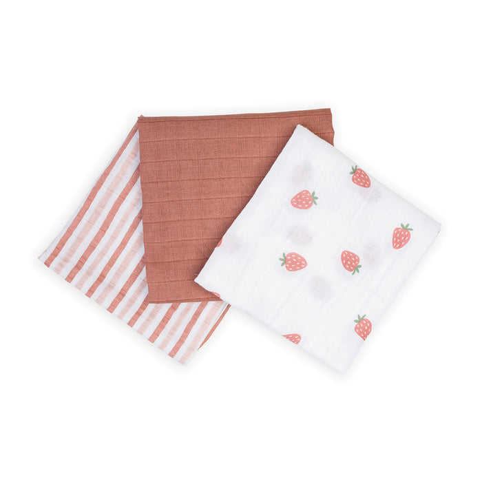 Lulujo Receiving Blankets 3-PK