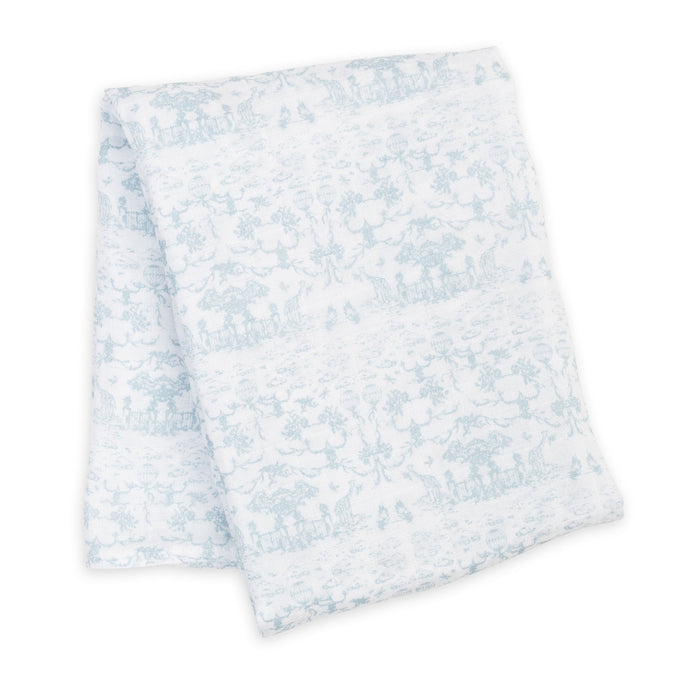 Lulujo Swaddle Blanket Muslin Cotton LG