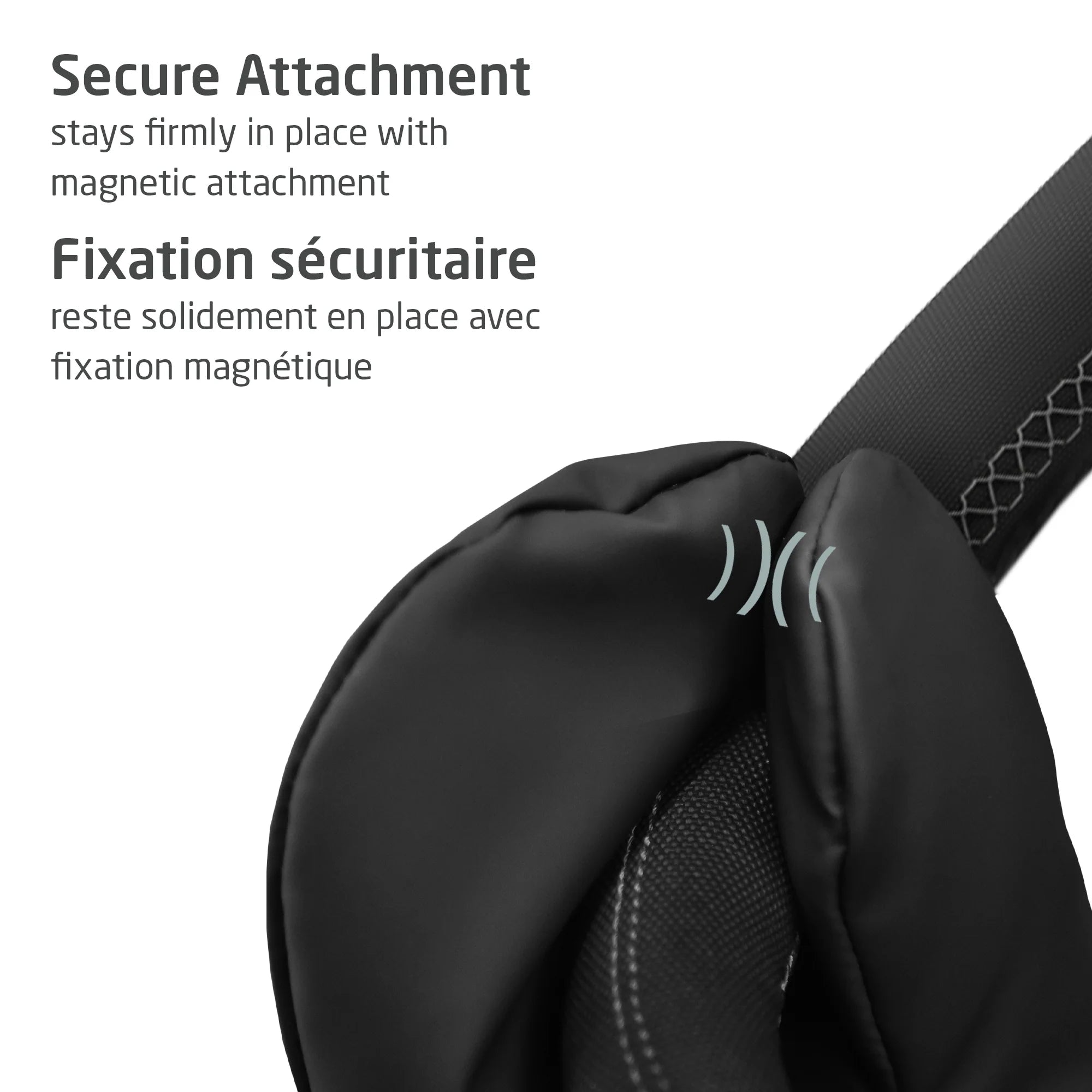 Gants pour poussette Maxi Cosi - Noir essentiel