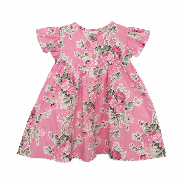 M.I.D® Med Baby Girls Dress Pink Size | 3m to 24m