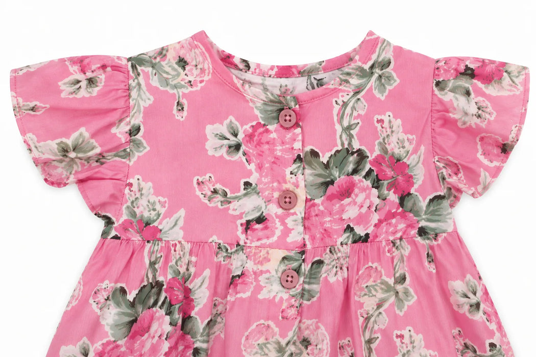 M.I.D® Med Baby Girls Dress Pink Size | 3m to 24m