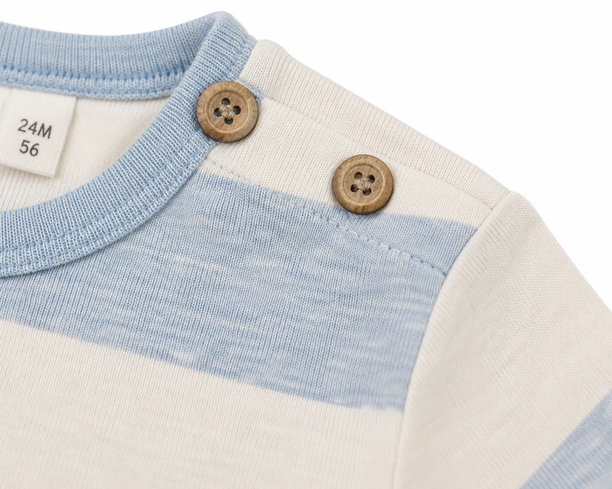 Body bébé M.I.D® Taille mixte bleue | 3M–24M