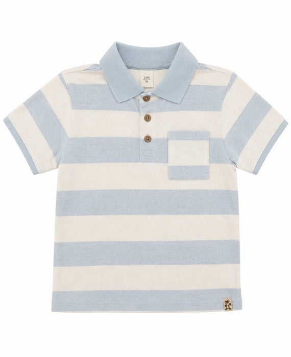 M.I.D® Toddler Comfort Polo Blue Size | 2 to 7