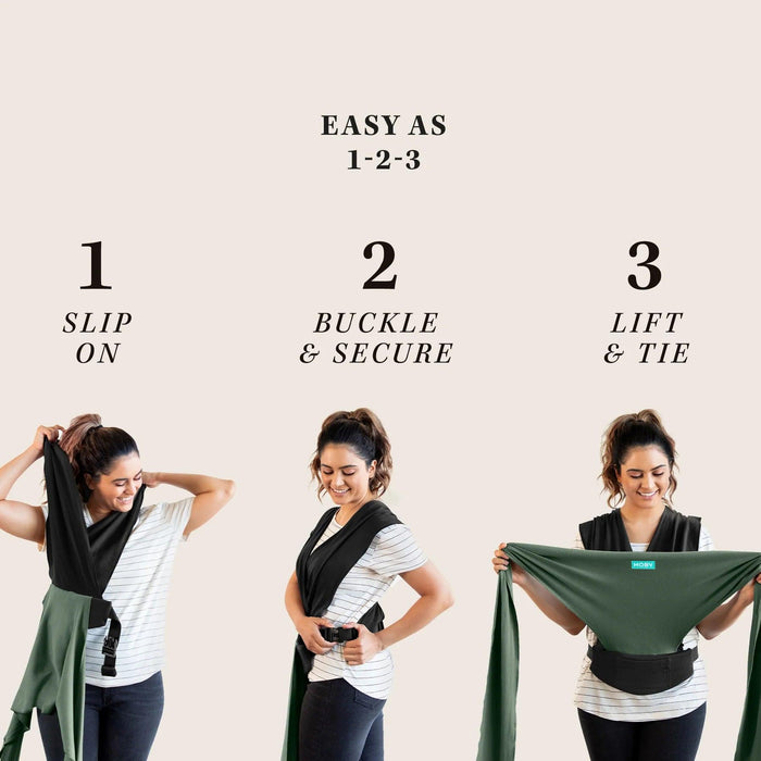 Moby Easy-Wrap Baby Carrier