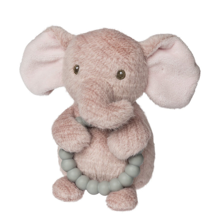 Mary Meyer® Afrique - Teether Rattle - Pink Elephant 5"