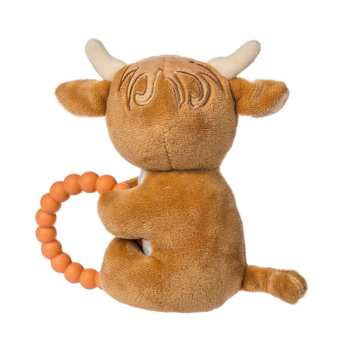 Mary Meyer® Teether Rattle Hetty Highland Cow - 6"