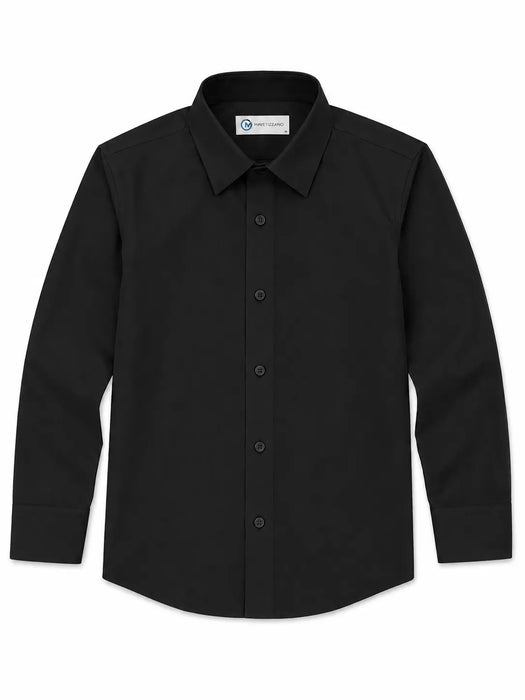 Chemise Habillée Extensible Coupe Ajustée à Manches Longues Mavezzano® pour Homme | 2 à 20