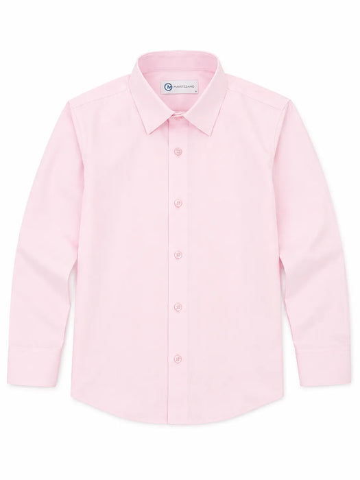 Chemise Habillée Extensible Coupe Ajustée à Manches Longues Mavezzano® pour Homme | 2 à 20