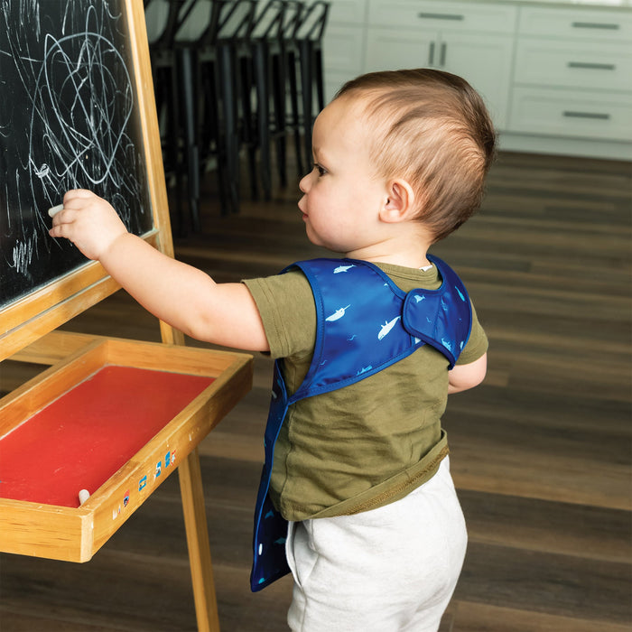 Tiny Twinkle Mess-proof Apron Bib with Ruffles