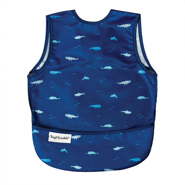 Tiny Twinkle Mess-proof Apron Bib with Ruffles