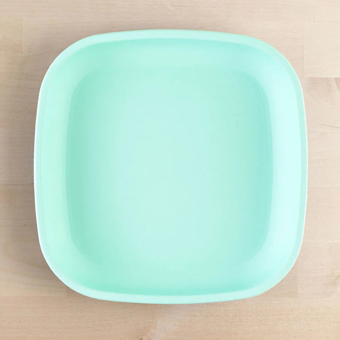 Re-Play Recycled Small Flat Plastic Plate - 7in./19cm