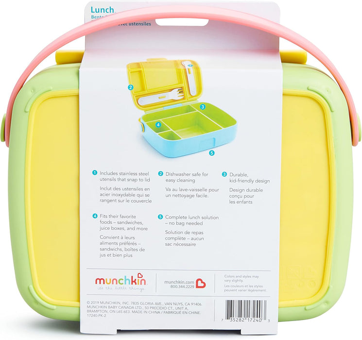 Munchkin® Bento Box Toddler Lunch Box