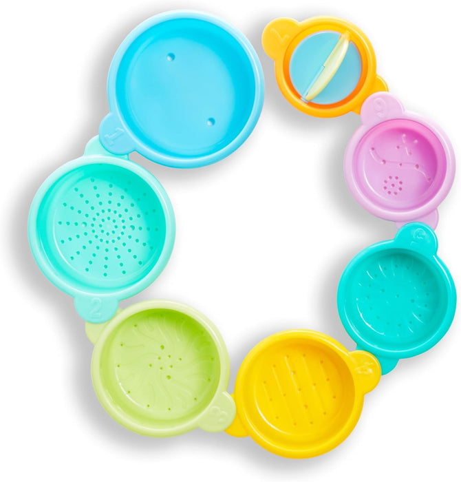 Munchkin® Connect-A-Cup Bath Toy Stacking and Straining Cups