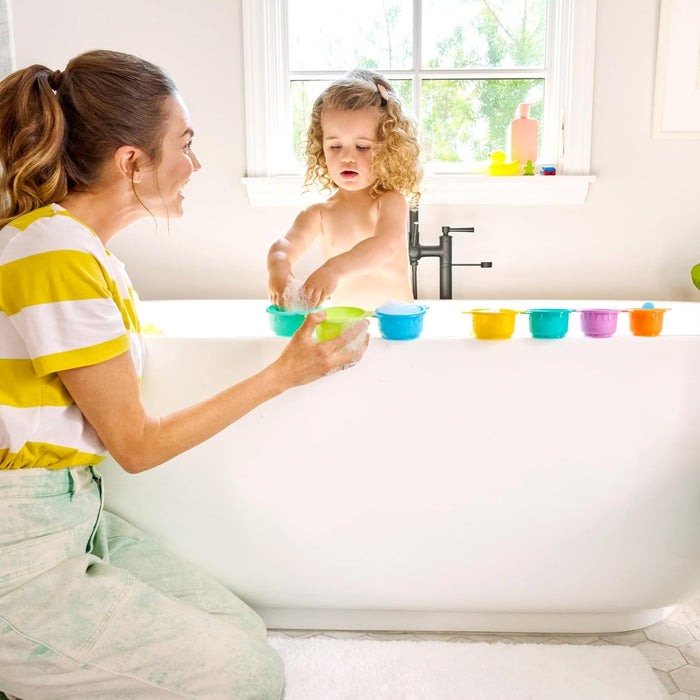 Munchkin® Connect-A-Cup Bath Toy Stacking and Straining Cups
