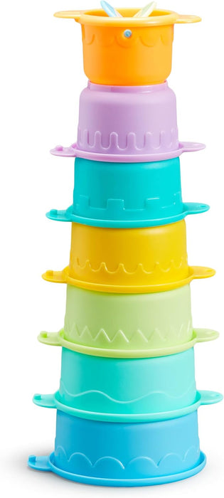 Munchkin® Connect-A-Cup Bath Toy Stacking and Straining Cups