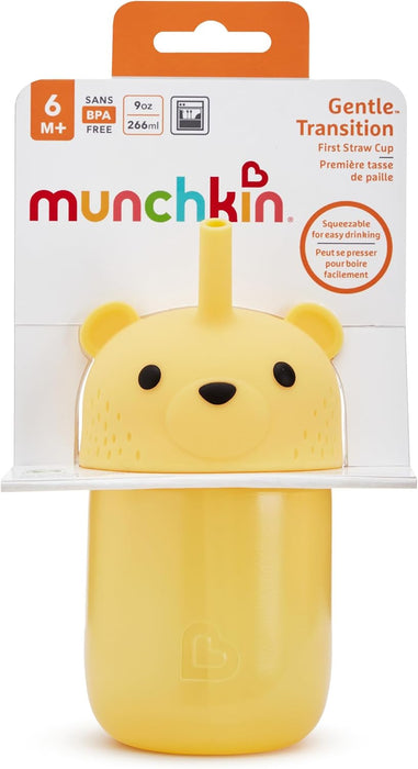 Munchkin® Gentle Transition Honey Bear Straw Cup Yellow
